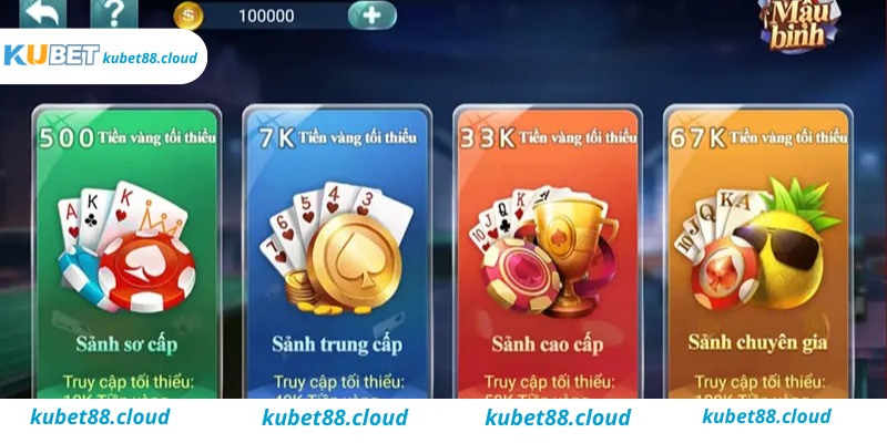 Hướng dẫn chơi game mậu bình Kubet từ A-Z